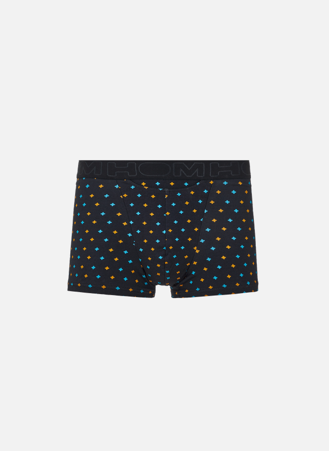 Printed cotton and modal-blend boxers HOM