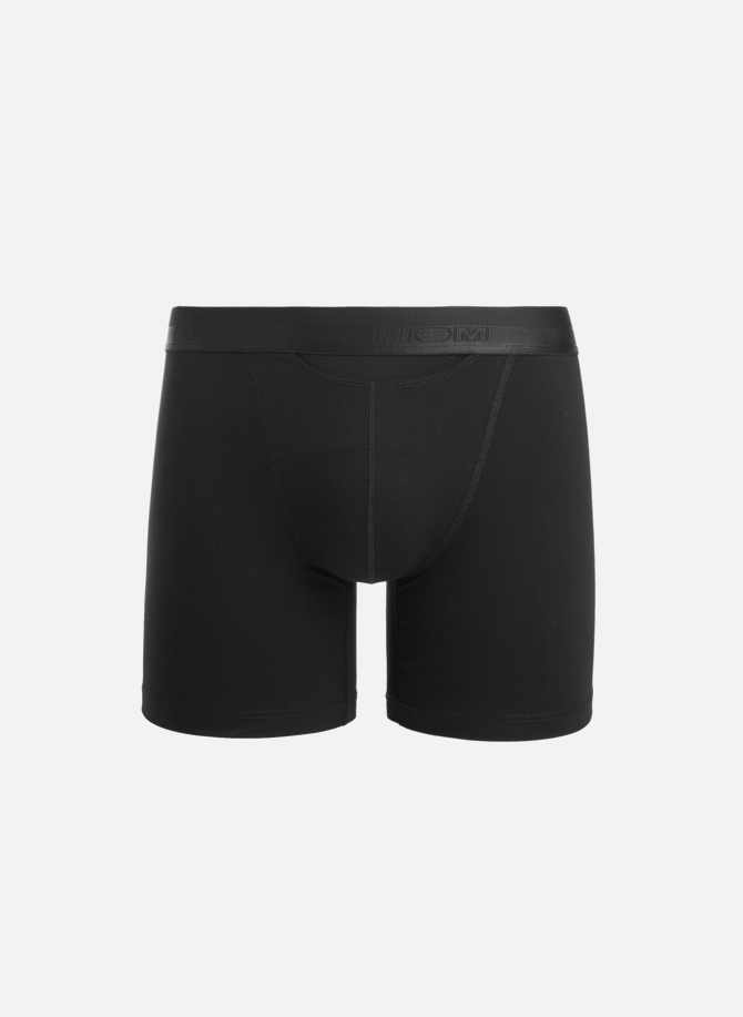 Mid-length cotton and modal boxers HOM