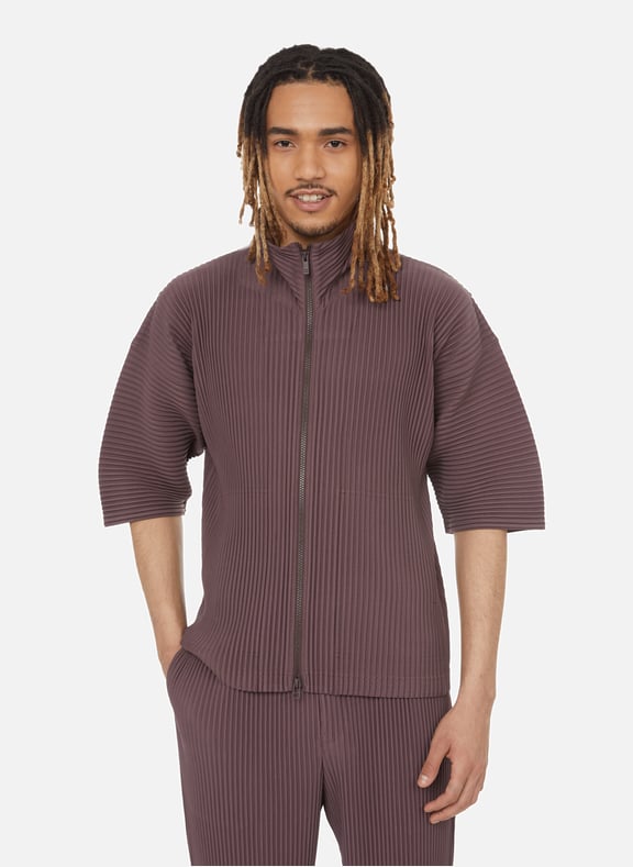 Brown Zip-up jacket