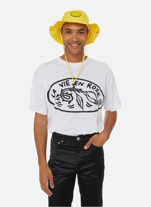 Cotton T-shirt White by HONEY FUCKING DIJON HONEY FUCKING DIJON Cotton T-shirt White