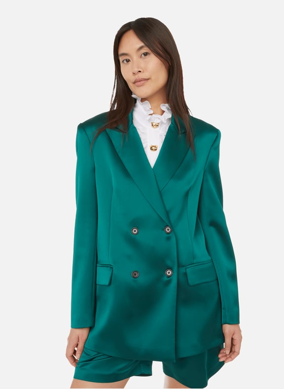 Satin blazer Multicolour by IN THE MOOD FOR LOVE IN THE MOOD FOR LOVE Satin blazer Multicolour