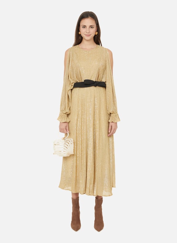Sequinned dress Brown by IN THE MOOD FOR LOVE IN THE MOOD FOR LOVE Sequinned dress Brown