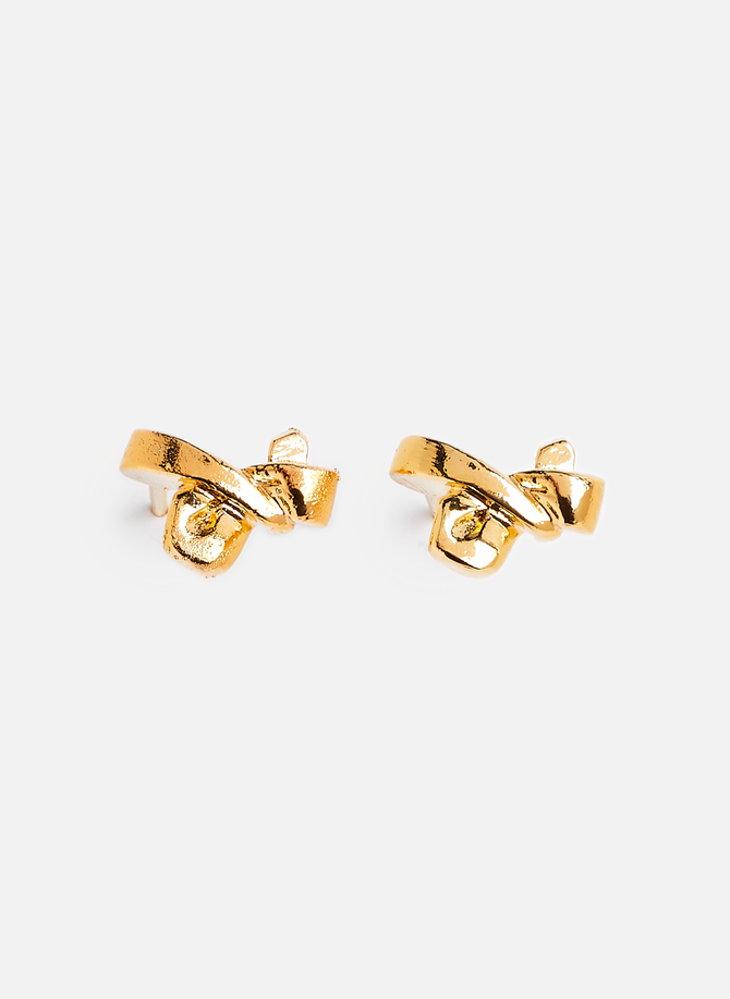 Gold Plated Earrings INES DE LA FRESSANGE