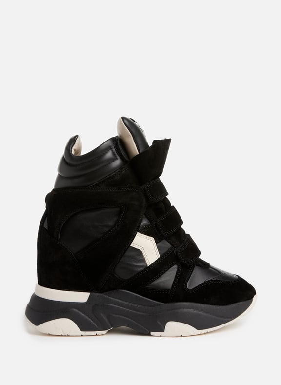 Balskee suede high-top sneakers Black by ISABEL MARANT ISABEL MARANT Balskee suede high-top sneakers Black