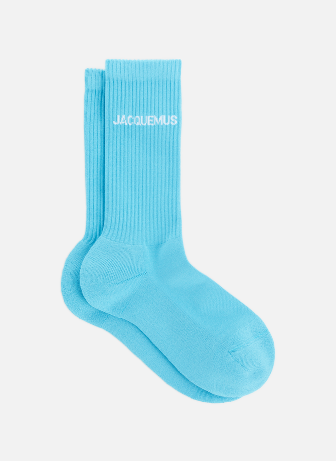 Cotton-blend logo socks JACQUEMUS