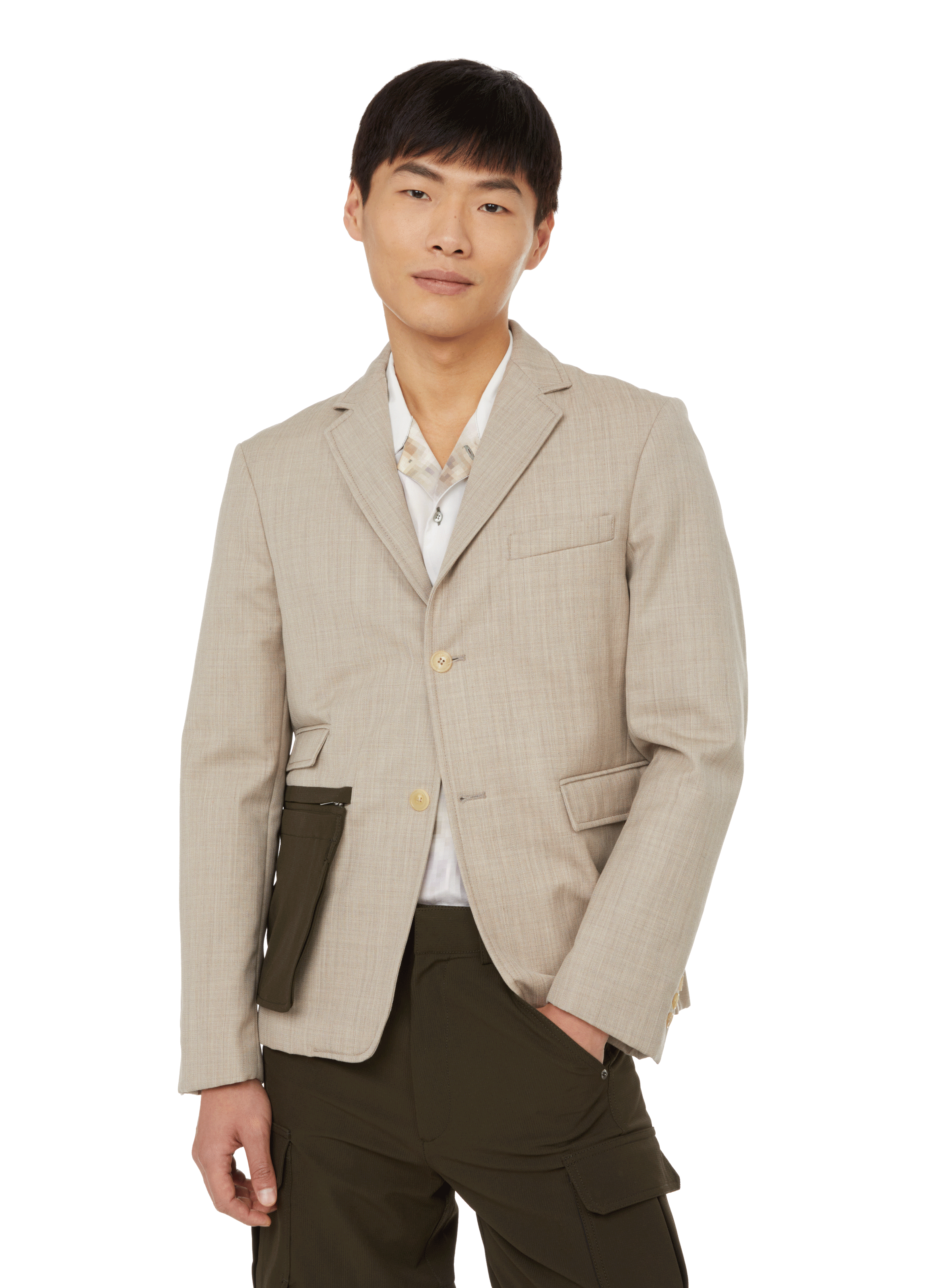 LA VESTE MOURI VIRGIN WOOL JACKET 