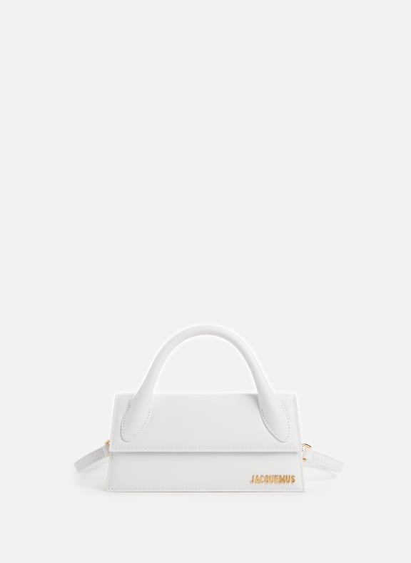 Le Chiquito long leather handbag White by JACQUEMUS JACQUEMUS Le Chiquito long leather handbag White