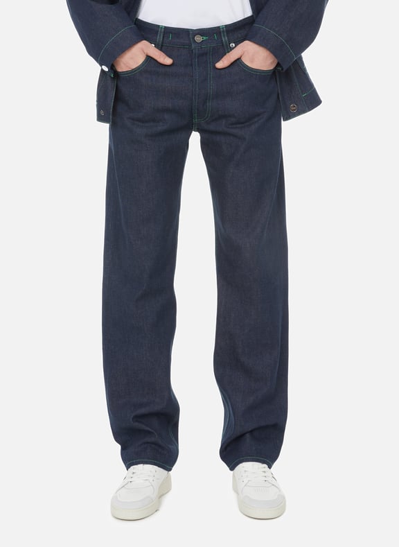 Le De Nîmes Fresa cotton jeans Blue by JACQUEMUS JACQUEMUS Le De Nîmes Fresa cotton jeans Blue