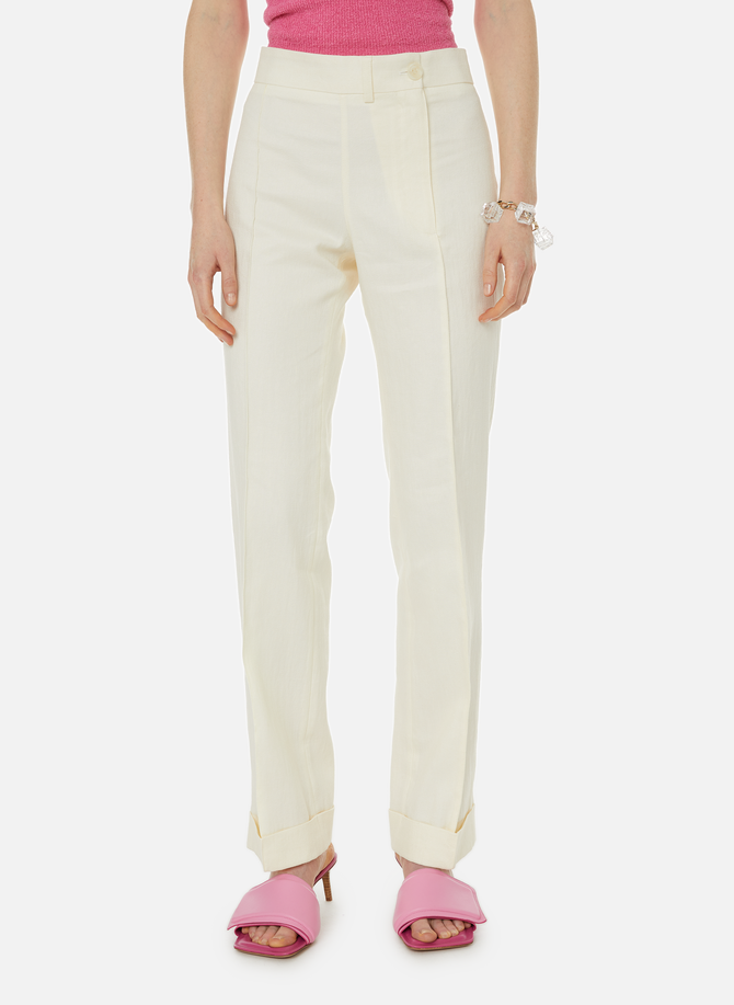 Le Pantalon Fresa linen-blend trousers JACQUEMUS