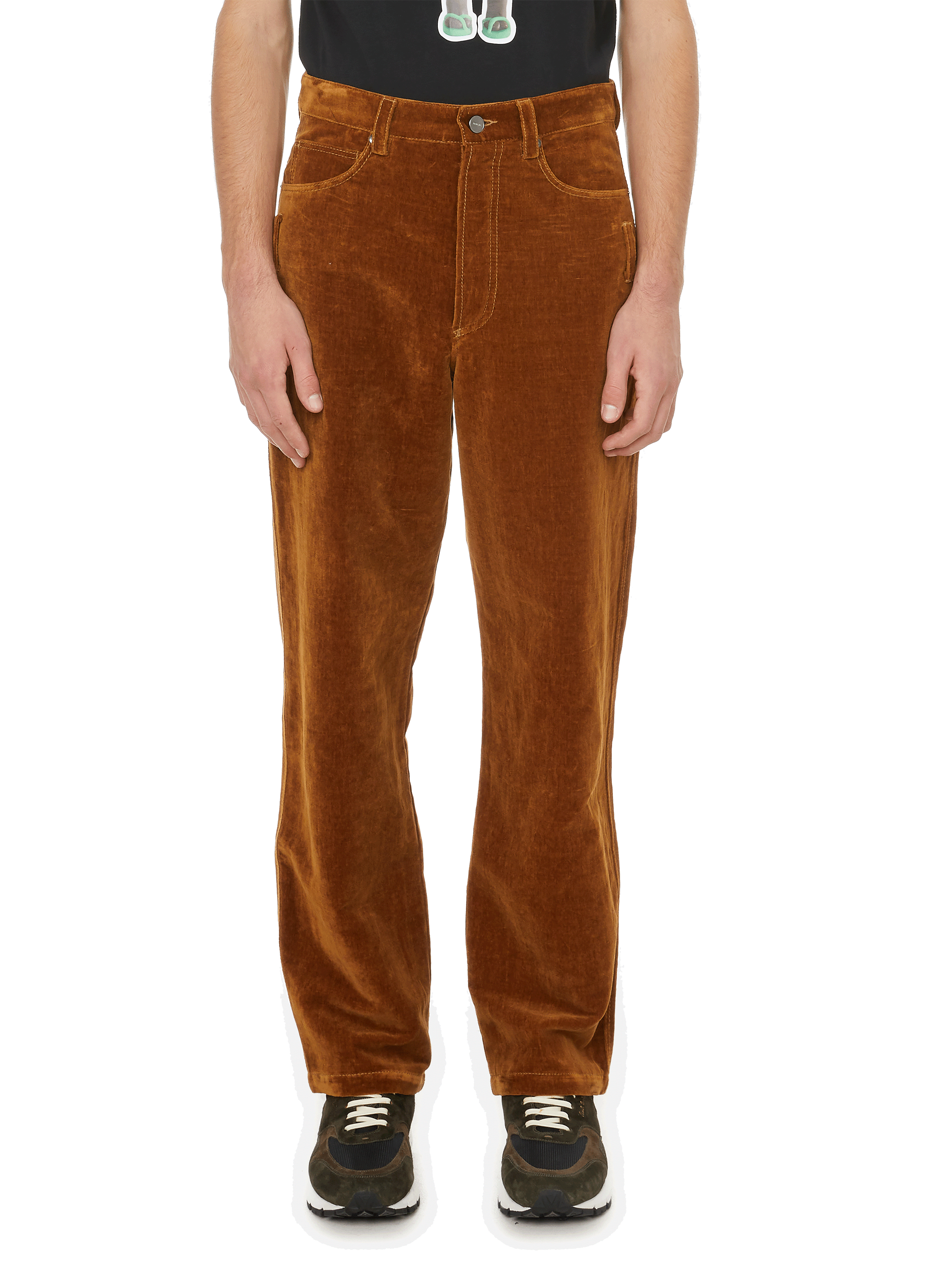 LE PANTALON VELOURS COTTON AND LINEN 