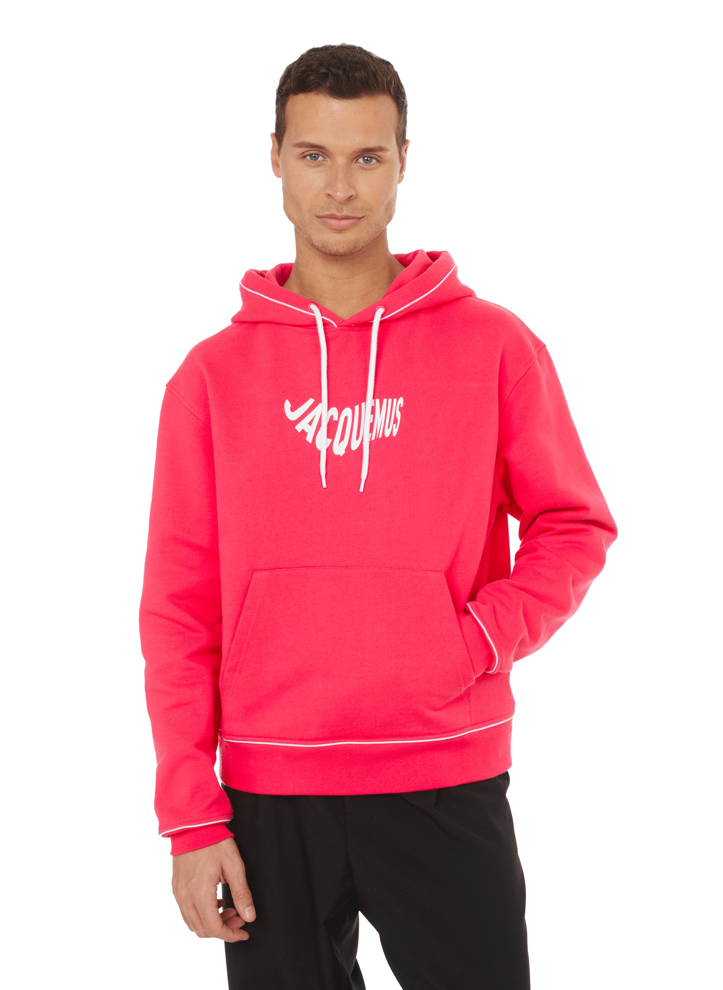 Pink jacquemus hoodie Clearance