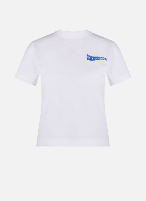 Le T-shirt Camargue en coton WhiteJACQUEMUS 