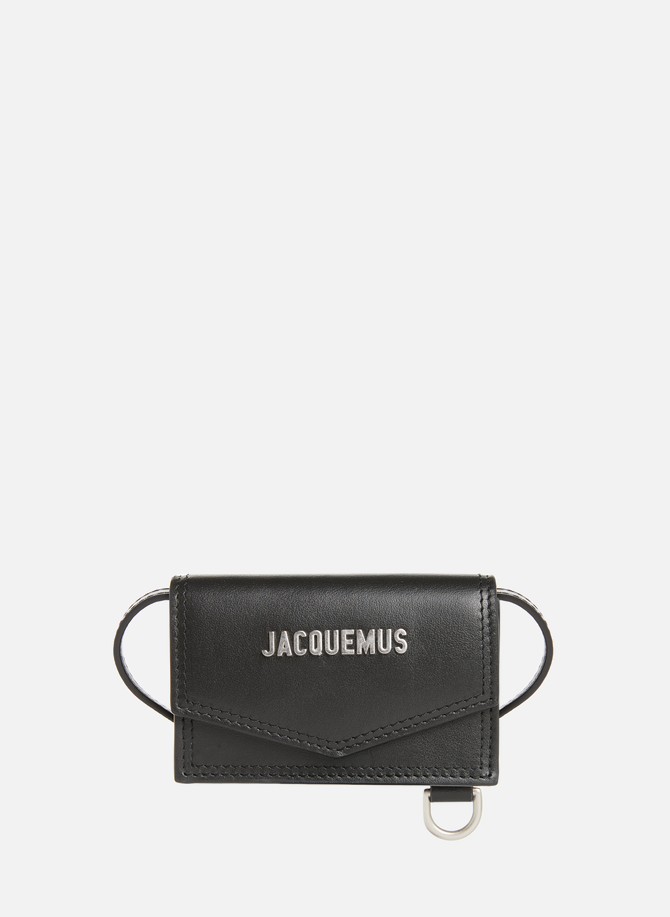 Le Porte Azur leather card holder JACQUEMUS
