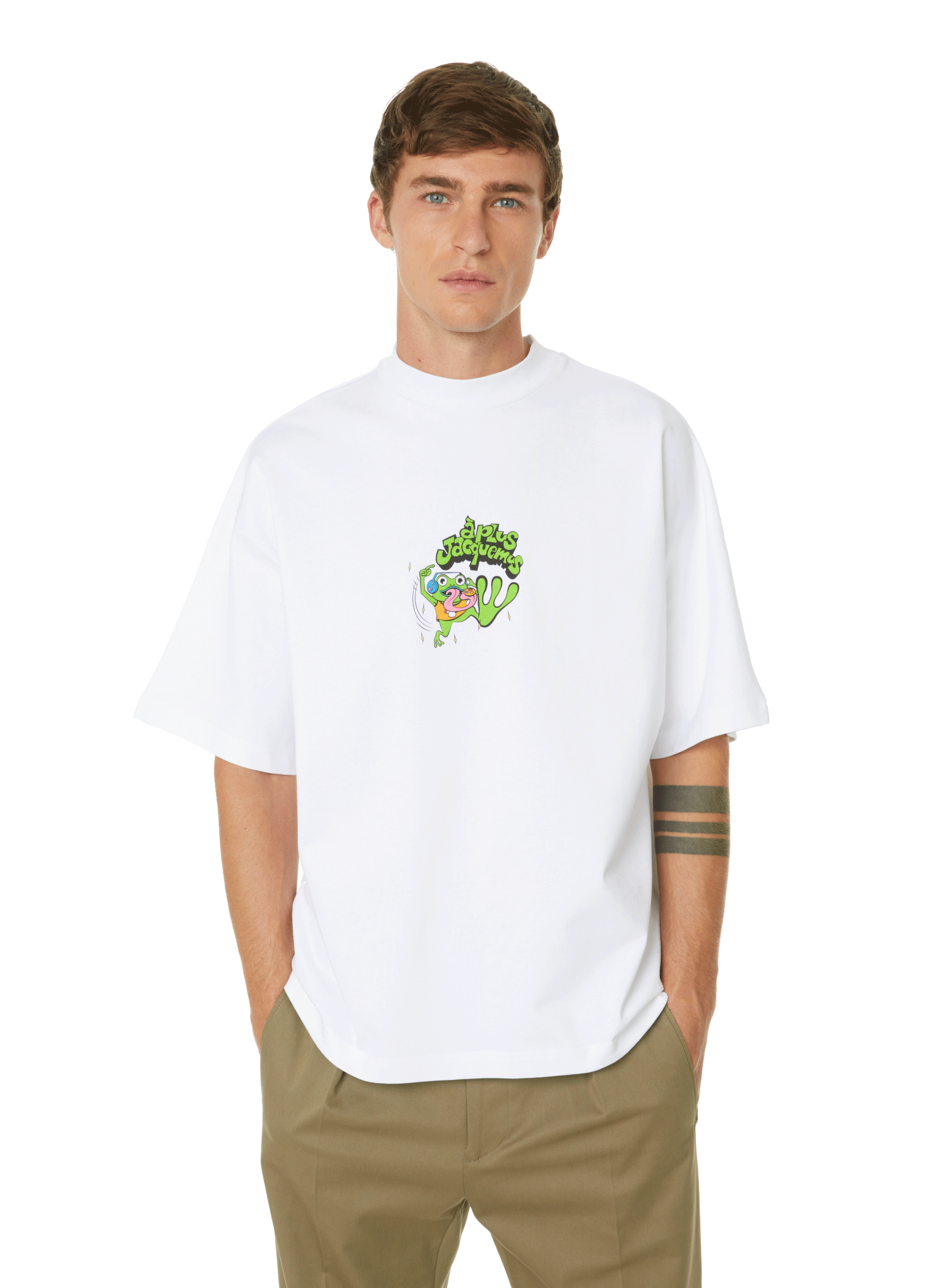 LE TSHIRT GRENOUILLE TSHIRT JACQUEMUS for MEN