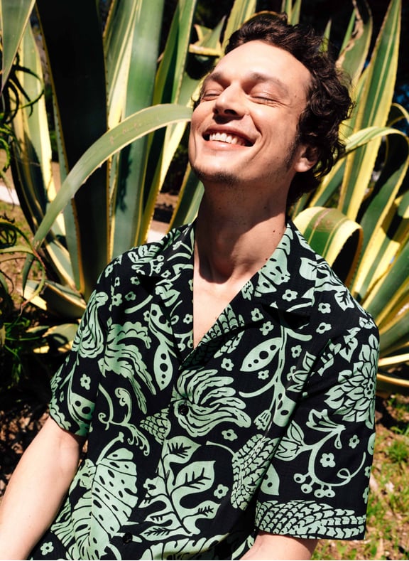 Printed shirt Green by JIL SANDER JIL SANDER Printed shirt Green