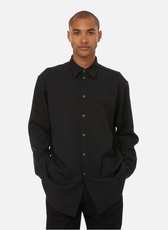 Straight shirt Black by JIL SANDER JIL SANDER Straight shirt Black