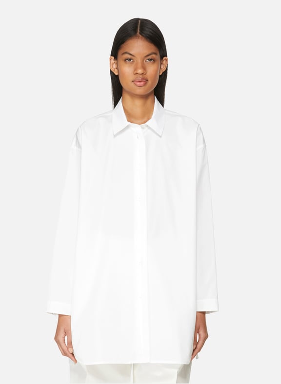 Oversize cotton shirt White by JIL SANDER JIL SANDER Oversize cotton shirt White