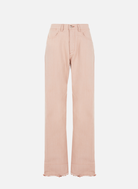 Pantalon workwear en coton PinkJIL SANDER 