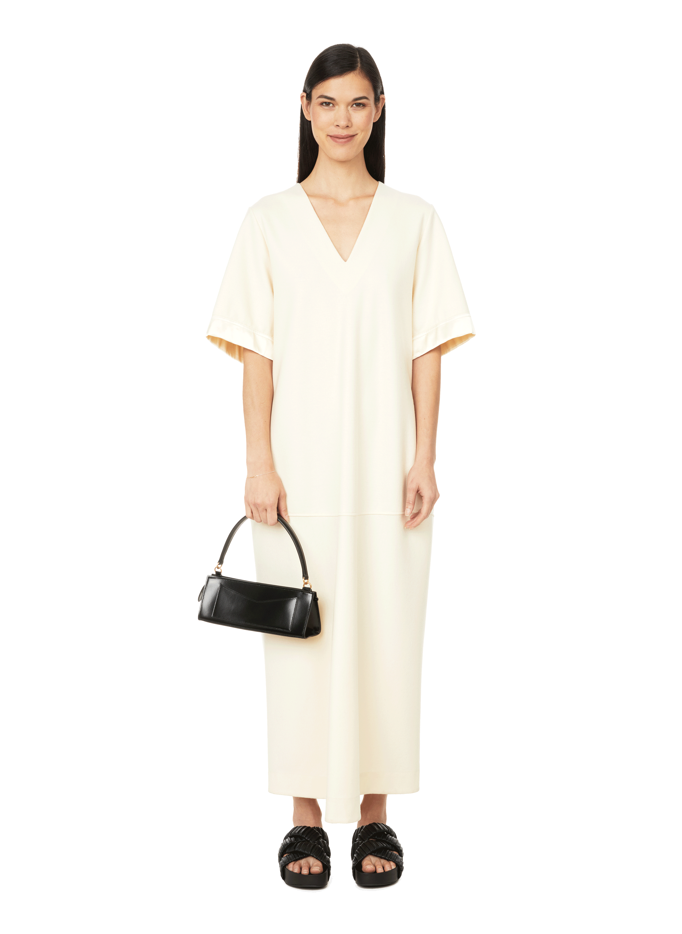 WOOL MAXI DRESS - JIL SANDER for WOMEN 