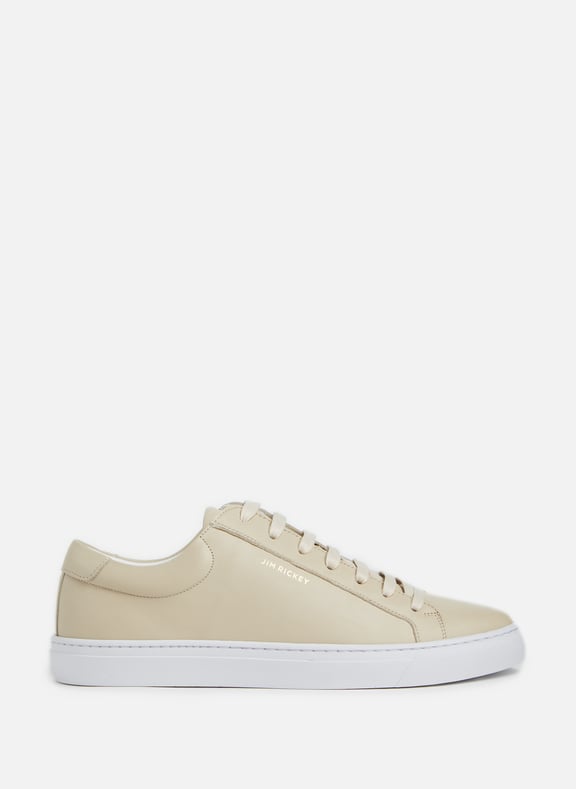 Spin leather sneakers Beige by JIM RICKEY JIM RICKEY Spin leather sneakers Beige