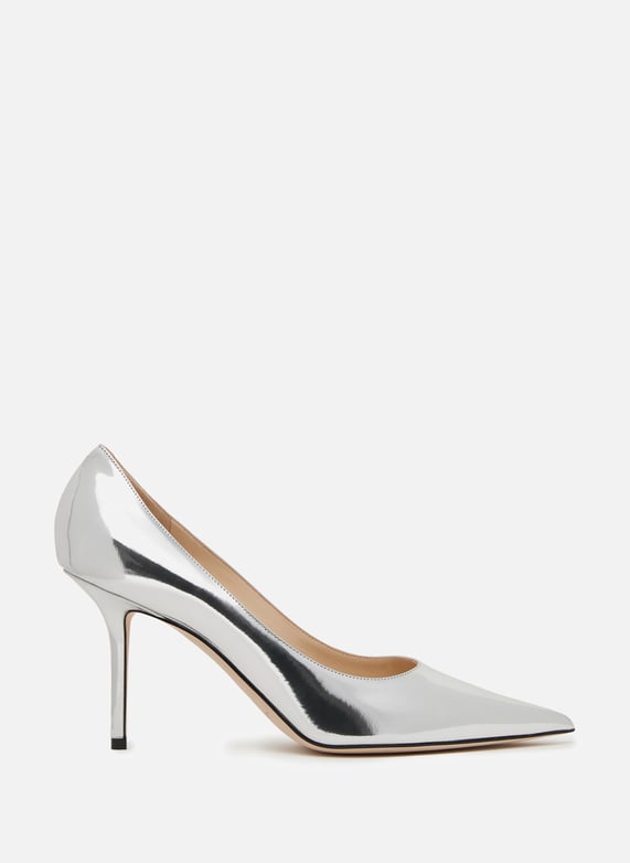 Silver jimmy choo shoes sales