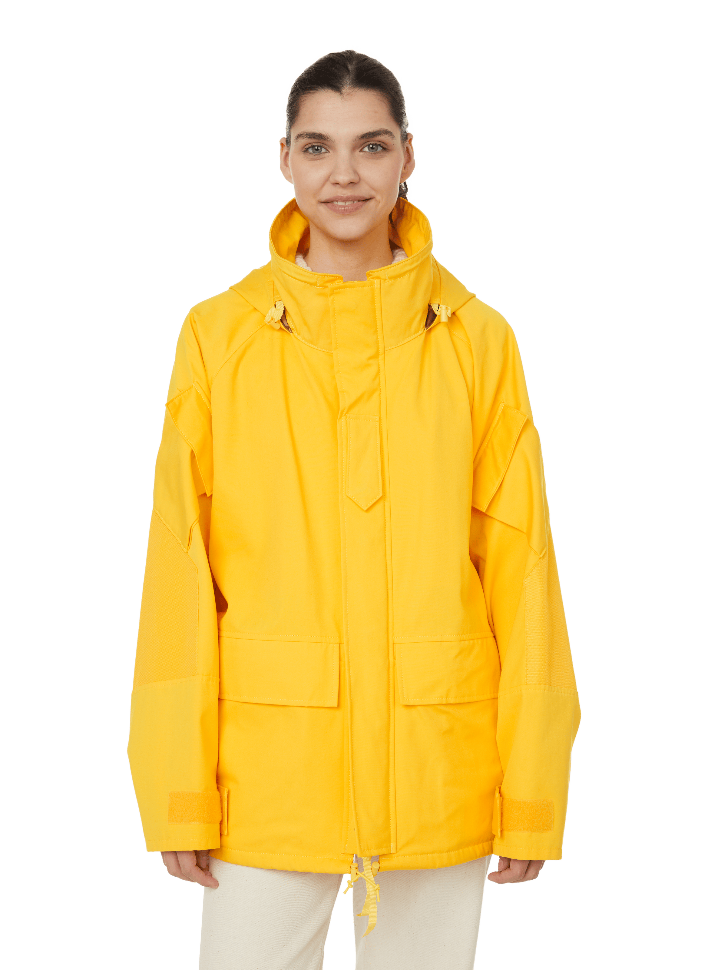 canvas rain jacket