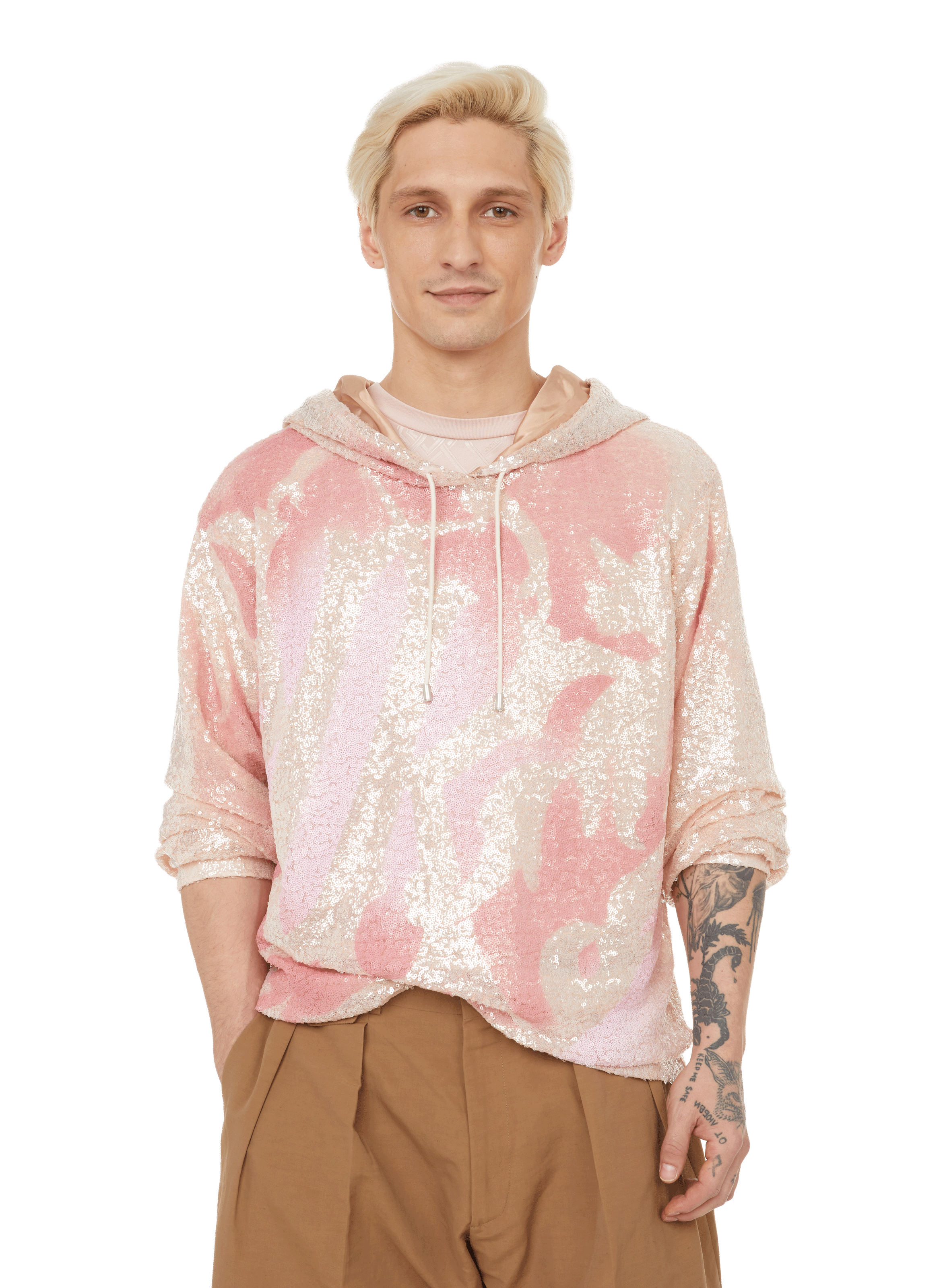 OVERSIZED SEQUIN HOODIE - MULTIMARQUES 
