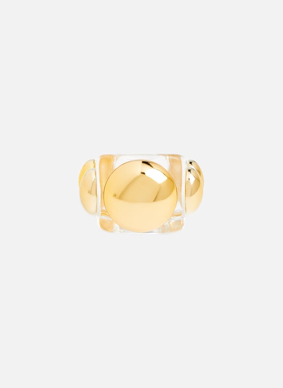 Im Invisible ring Golden by LA MANSO LA MANSO Im Invisible ring Golden