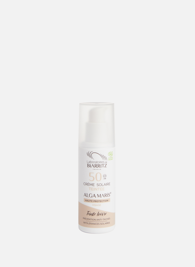 Alga Maris = SPF 50 Tinted Face Sun Cream - Ivory LABORATOIRES DE BIARRITZ