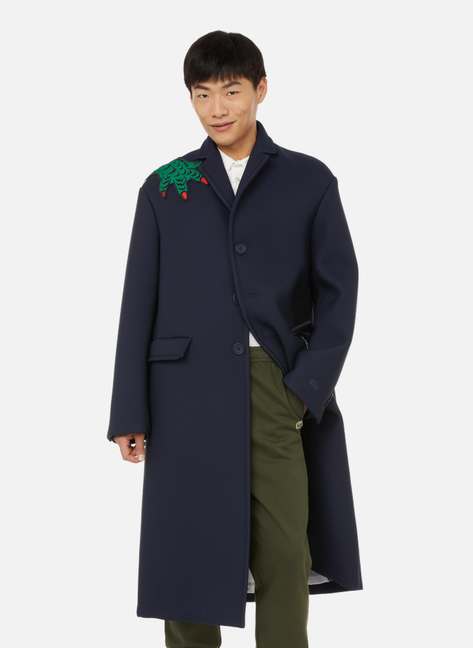Fashion Show capsule collection straight coat LACOSTE