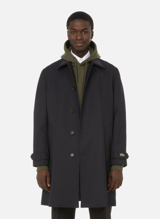 Lightweight wool-blend coat LACOSTE