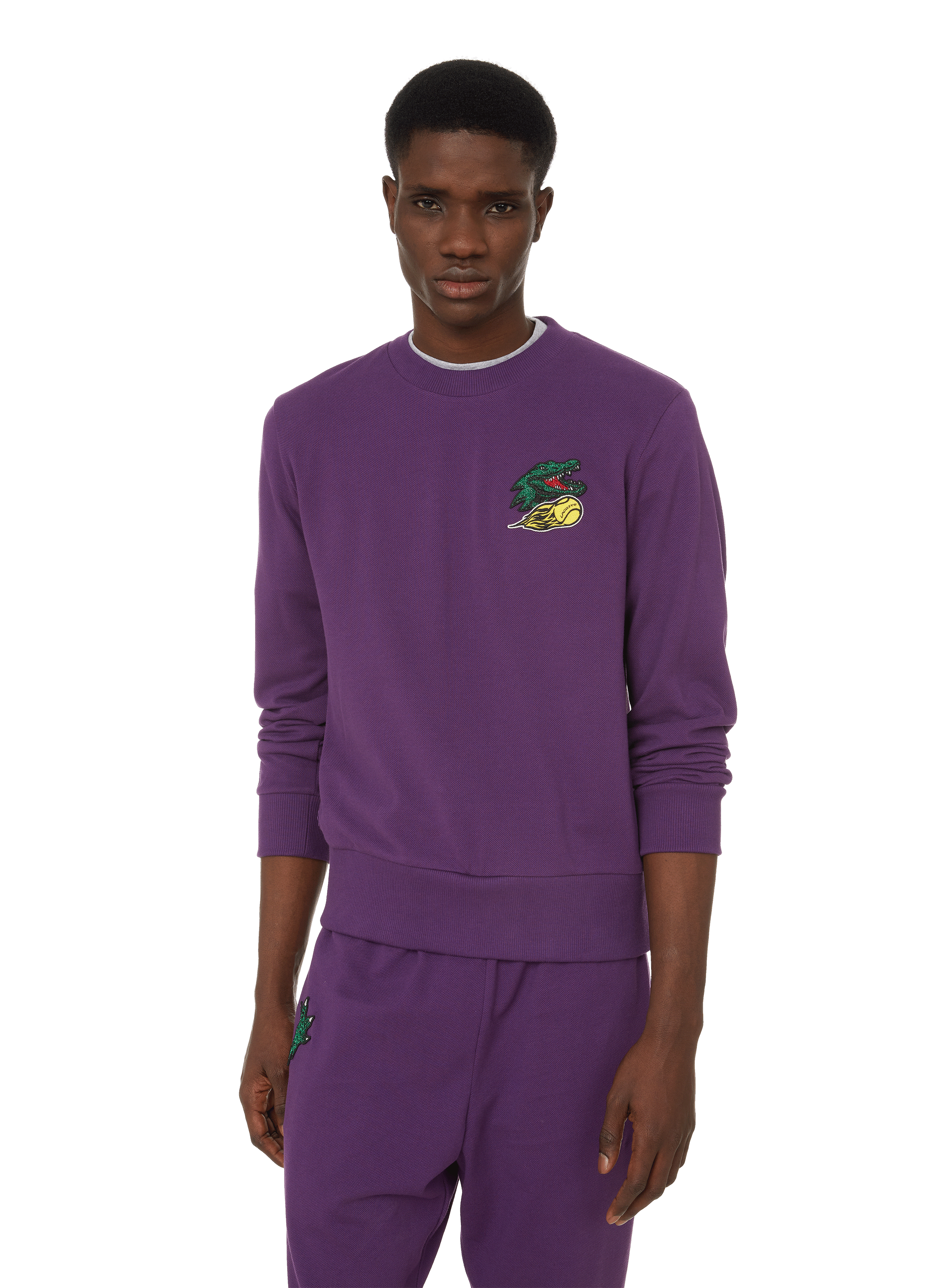 lacoste fashion show sweater