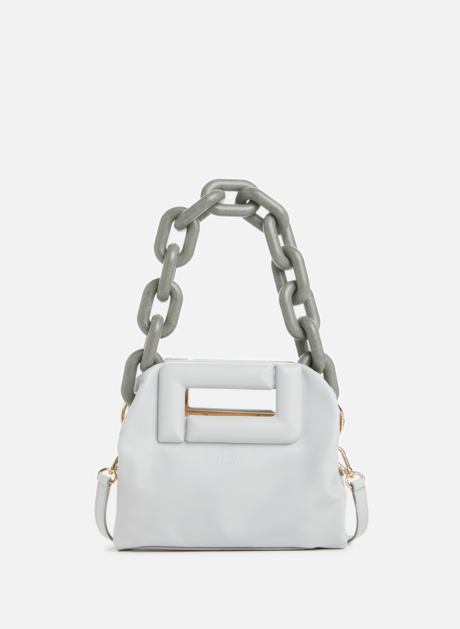 Cocoon mini leather handbag LANCEL