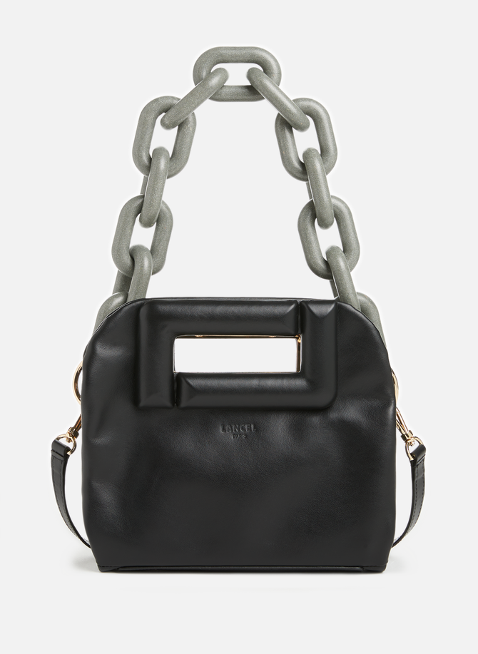 Cocoon mini leather handbag LANCEL