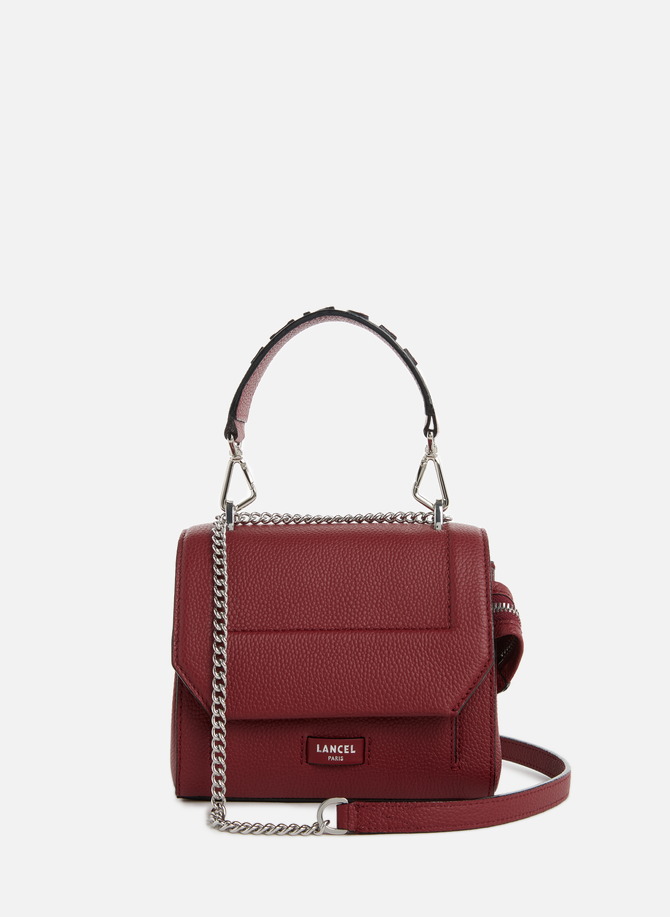 Ninon leather flap mini bag LANCEL
