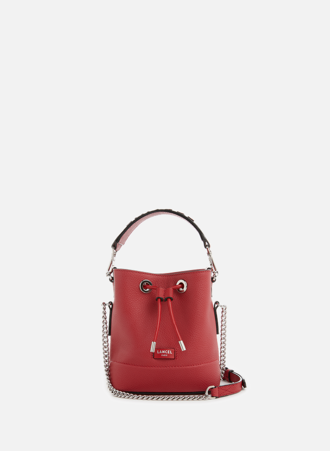 Ninon leather mini bucket bag LANCEL