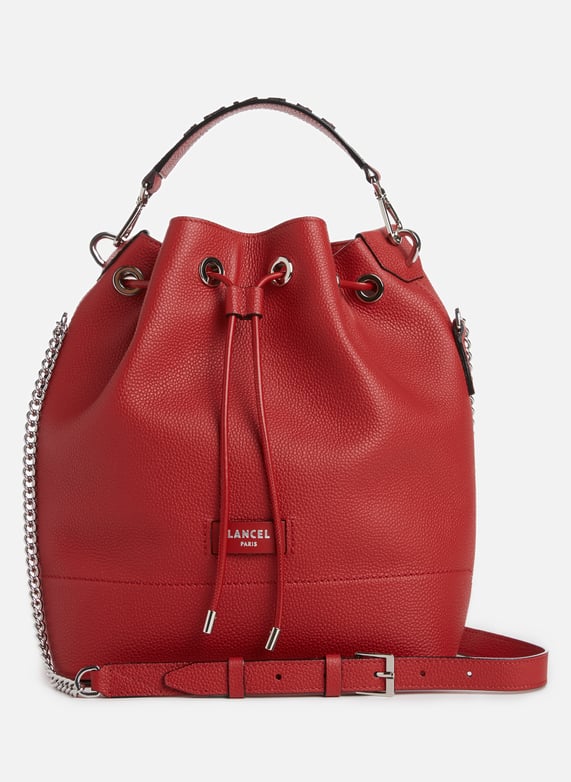 NINON LEATHER BUCKET BAG LANCEL for WOMEN Printemps