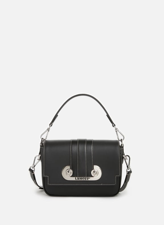 Leather flap bag Black by LANCEL LANCEL Leather flap bag Black
