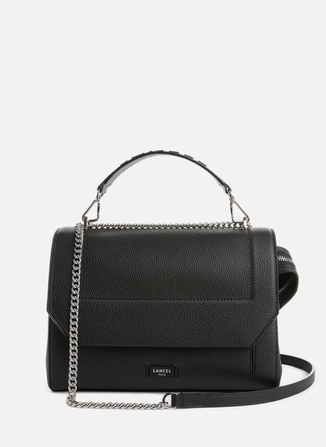 Ninon leather flap bag LANCEL