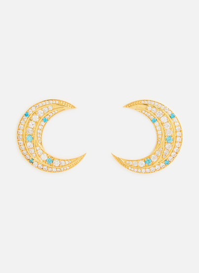 La Luna earrings LAVANI JEWELS