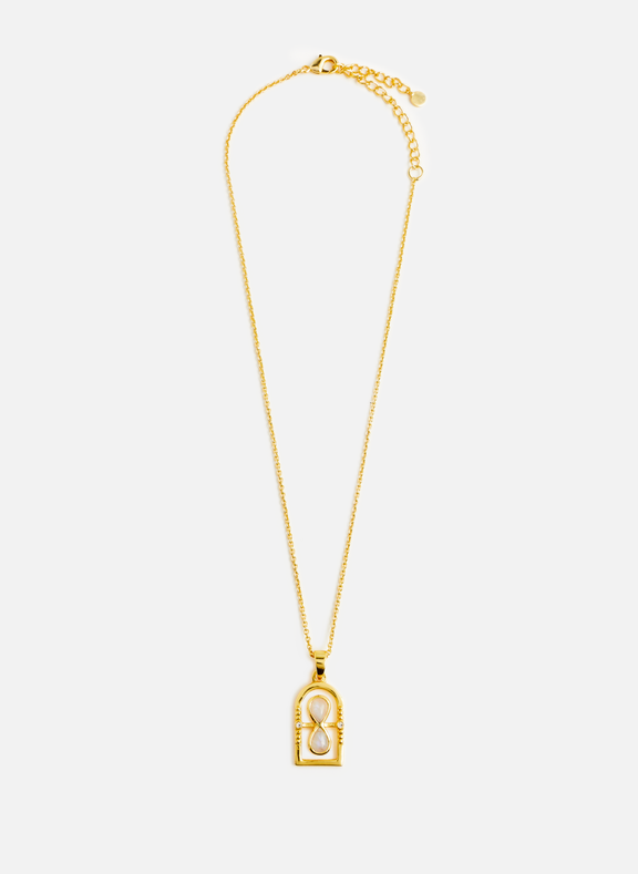 LAVANI JEWELS The Hourglass gold necklace Golden