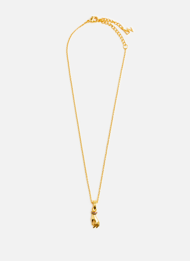 The Mudra Hand gold necklace LAVANI JEWELS