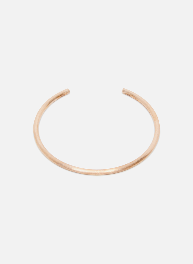 17 g brushed red gold bangle LE GRAMME