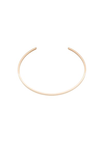 ?Le 7 Grammes? Polished Yellow Gold Flat Cuff Bracelet LE GRAMME