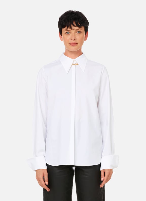 Mill cotton shirt White by LEBRAND LEBRAND Mill cotton shirt White