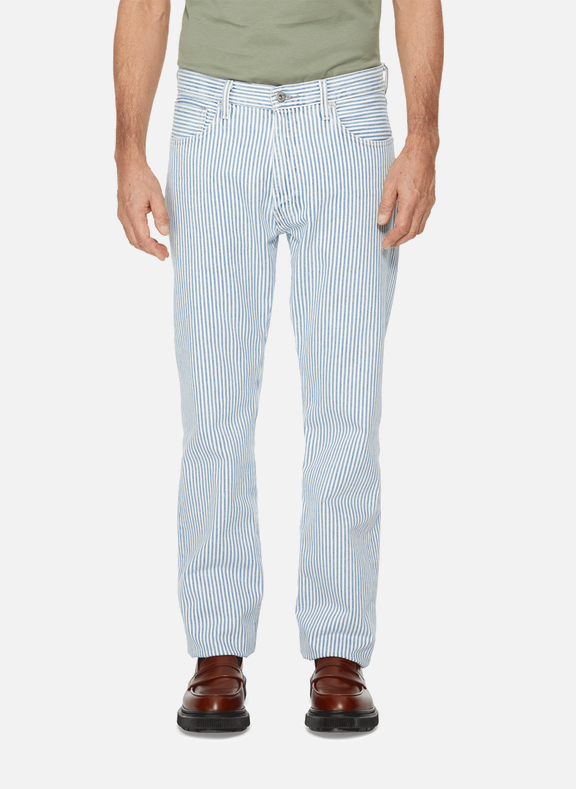 LEVI'S Organic cotton straight-cut jeans Multicolour