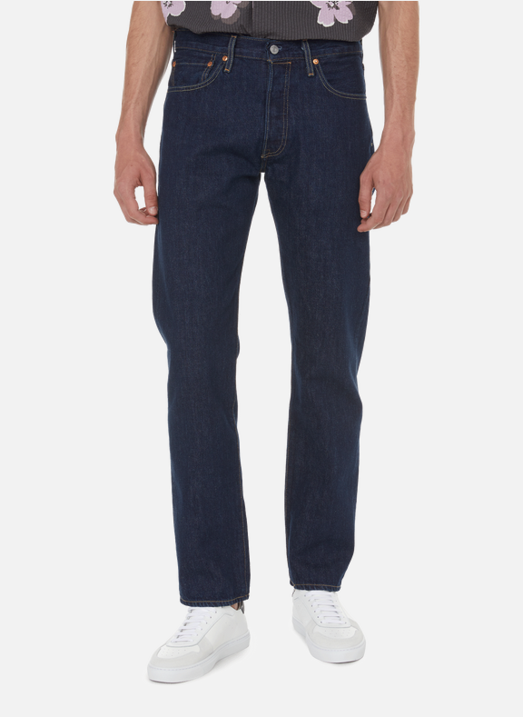 LEVI'S 501 cotton denim jeans Grey