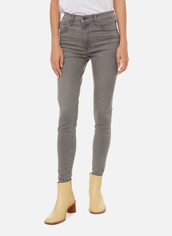 720 High-Rise Super Skinny cotton and lyocell jeans Grey by LEVI'S Red Tab LEVI'S Red Tab 720 High-Rise Super Skinny cotton and lyocell jeans Grey