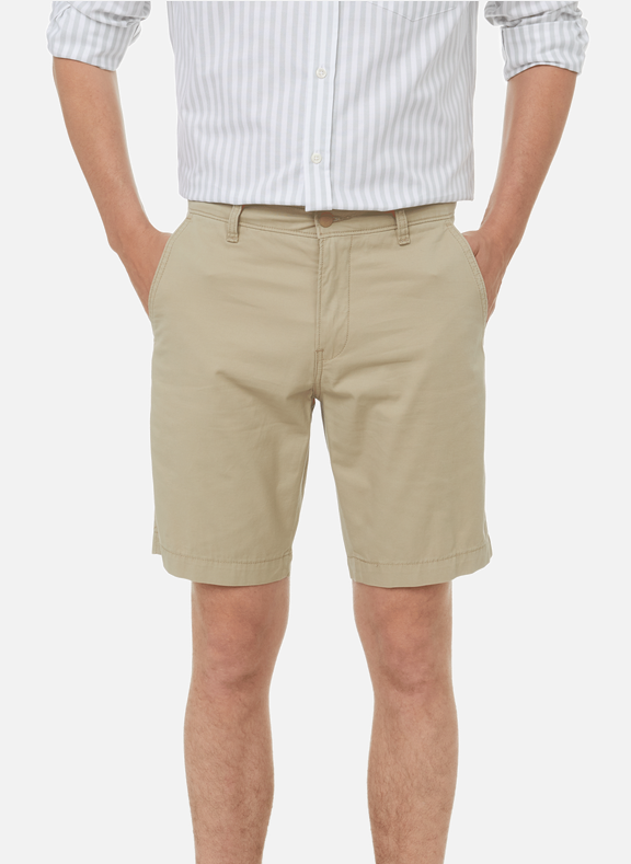 LEVI'S Red Tab Cotton Bermuda shorts  Beige