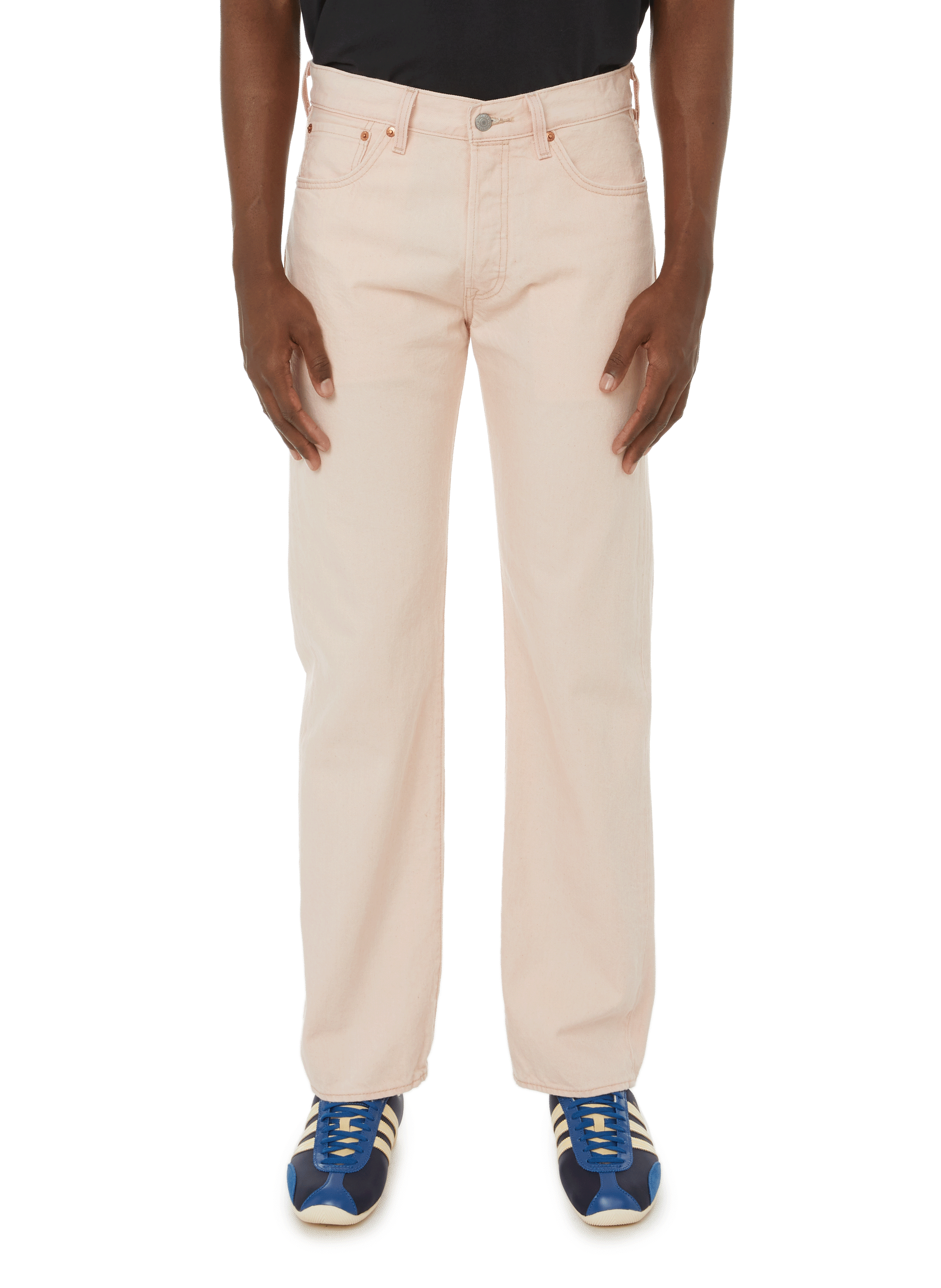 501 ORIGINAL COTTON DENIM JEANS - LEVI'S RED TAB for MEN | Printemps.com